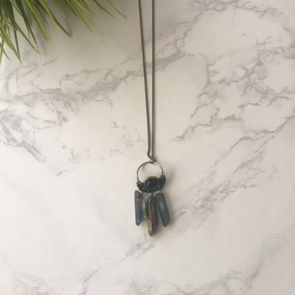 🆕Natural Quartz Long Necklace